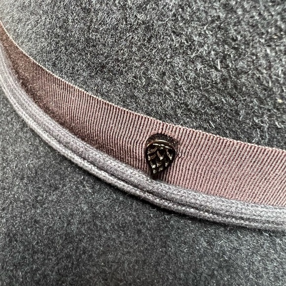 NWT Helen Kaminski Black/Chestnut Roman Fur Felt Hat - Picture 3 of 9